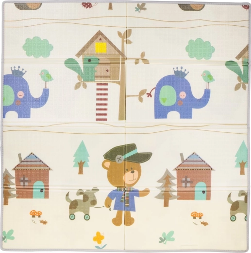 Vaikiškas žaidimų kilimėlis 113 × 174 cm meškiukas