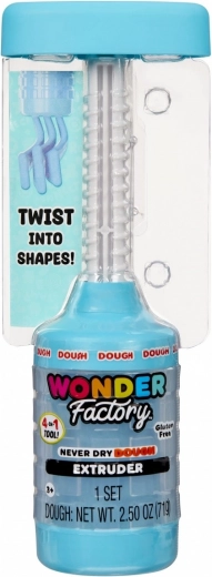 Plastilinas Wonder Factory Never Dry Dough, mėlynas
