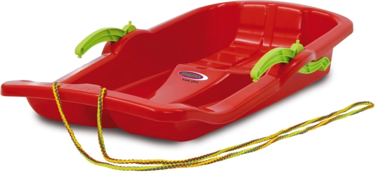 Snow Play rogutės Karol 80 cm raudonos su stabdžiais – 1 vnt.