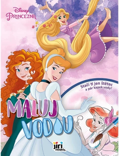 Disney Princesses Water Painting A4