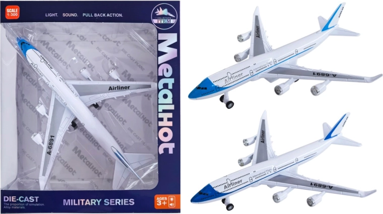 Keleivinio lėktuvo metalinis modelis Airliner 1:400 Sparkys