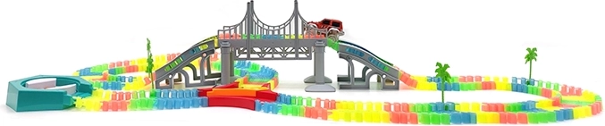 LED mašinėlė dinamiškam važiavimui