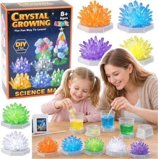 Kūrybinis „Pasidaryk pats“ kristalų auginimo rinkinys Crystal Growing