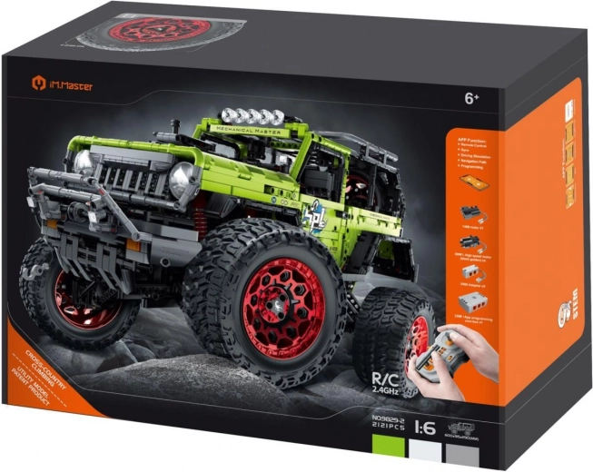 Bekelės RC automobilio konstruktorius 1:6 iM.MASTER, 2,4 GHz, 2121 dalių