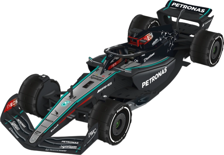 Detailed F1 single-seater model