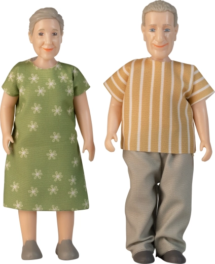 Lundby grandparents for dollhouse - 2 pcs