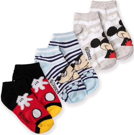 Mickey žemų kojinių rinkinys – 3 poros