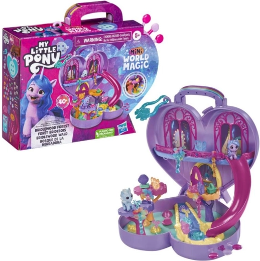 My Little Pony Mini World Magic nešiojamas žaidimų rinkinys lagaminėlyje – Maretime Bay