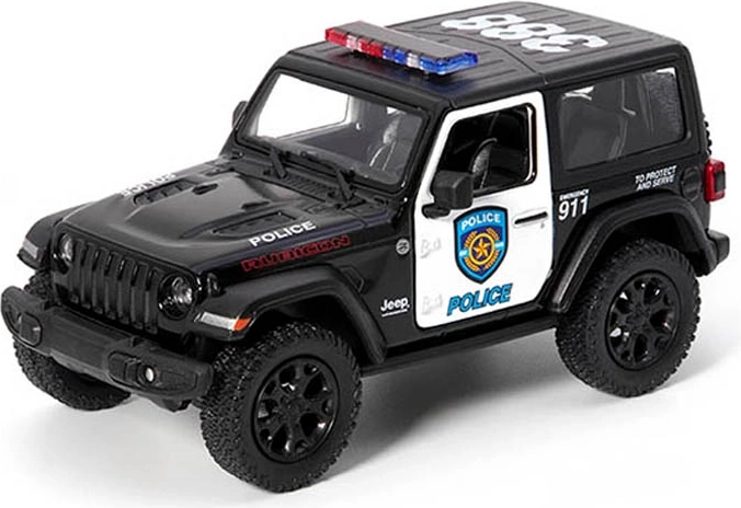 Die-cast model Jeep Wrangler – Police 2018