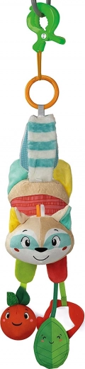 Plush Raccoon with Hanging Clip BABY CLEMENTONI