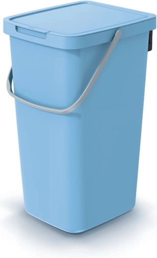 Šiukšlių dėžė SYSTEMA Q Collect 25 l šviesiai mėlyna