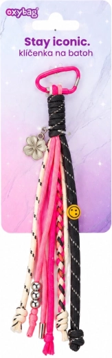 Oxybag fashion keychain, pink