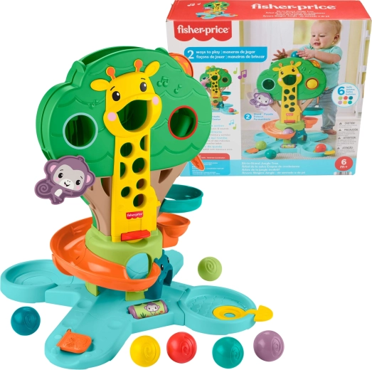 Fisher-Price active ball tree from sitting to standing