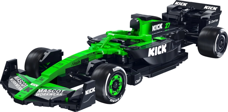 CADA Kick Sauber F1 Team Building Set