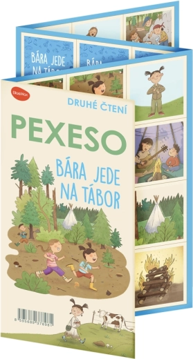 Atminties žaidimas „Bára vyksta į stovyklą“