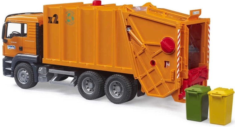 Realistic compaction and emptying