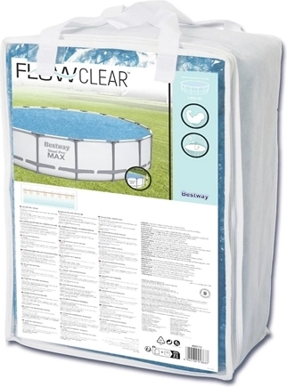Bestway Flowclear saulės baseino uždangalas, 5,49 m