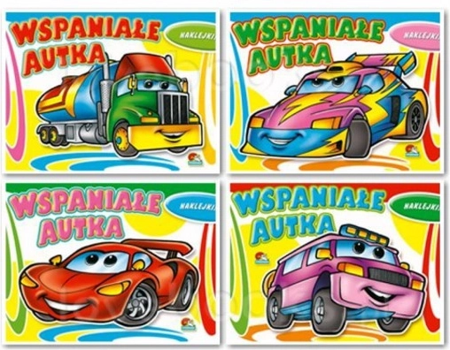 Spalvinimo knygelė „Nuostabūs automobiliai“