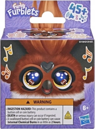 Furby Furblets Sports Foo-tee interaktyvus pliušinis mini žaislas su klipsu