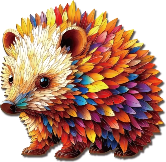 2Kids Toys medinė dėlionė Ežiukas