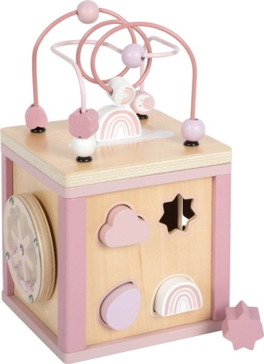 Small Foot Activity Cube, Pink