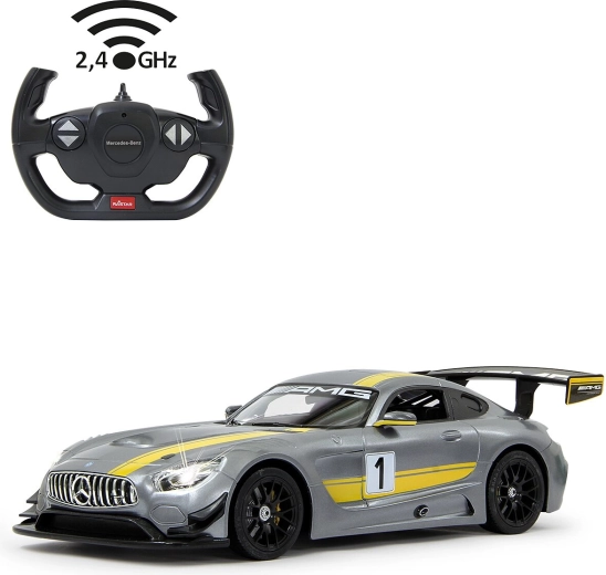 Jamara Mercedes‑AMG GT3 performance RC automobilis 1:14 pilkas 2,4 GHz