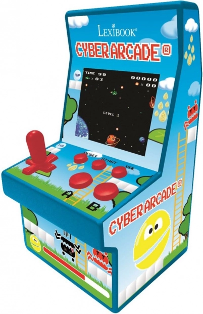 Mini arkadinė konsolė LEXIBOOK Cyber Arcade 2,8" – 200 žaidimų