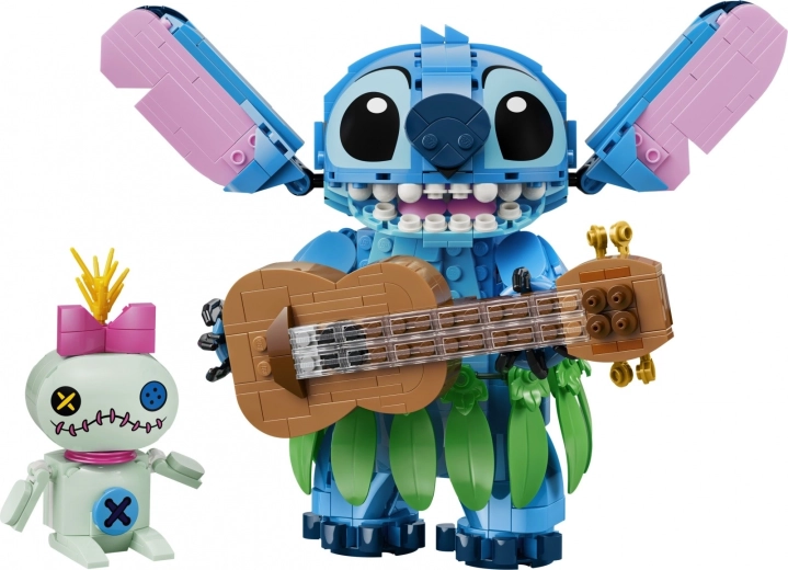 Du ikoniniai personažai: Stitch ir Scrump