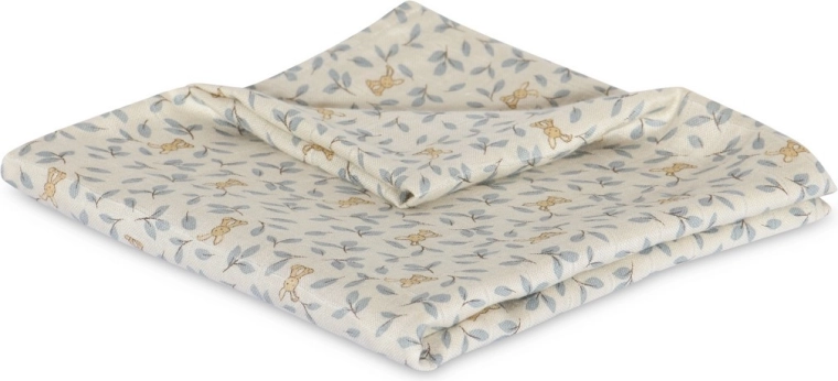 Nuuroo Valentin muslin bamboo swaddle bunny leaf - 1 piece