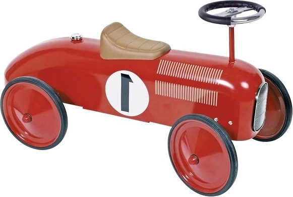 Goki Vintage raudonas pasispiriamasis automobilis