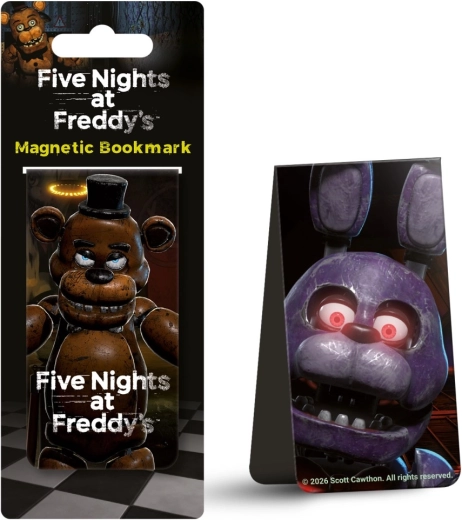 Five Nights at Freddy’s magnetinė knygos žymeklis Freddy Fazbear