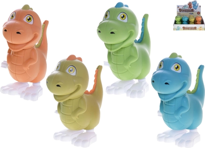 Šokinėjantis dinozauras 11 cm, užsukamas