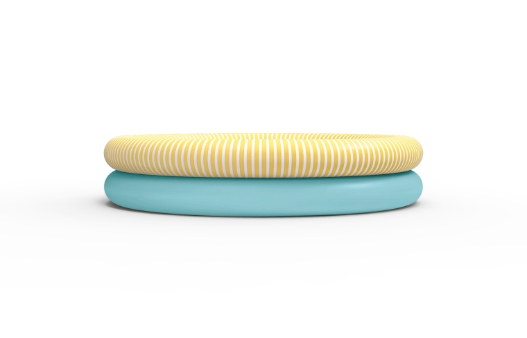Quut inflatable kids’ paddling pool Banana Blue 80 cm