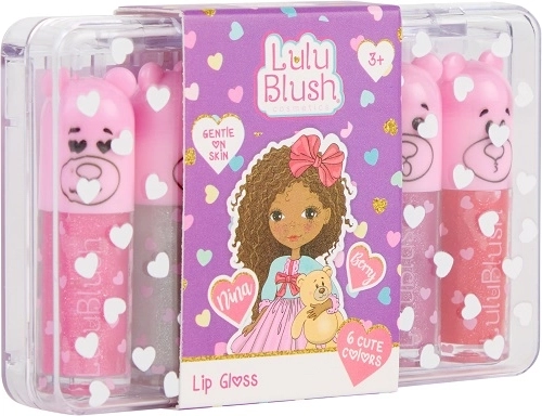 Create It! LuluBlush kids’ lip glosses – set of 6
