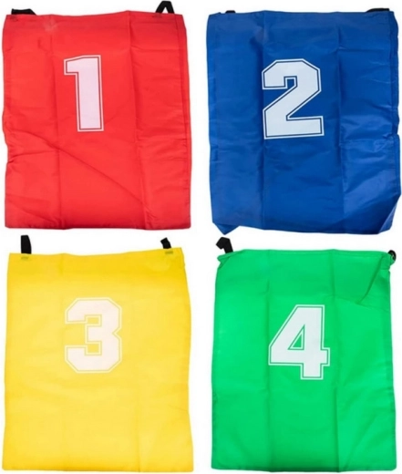 Four colorful bags for competitions