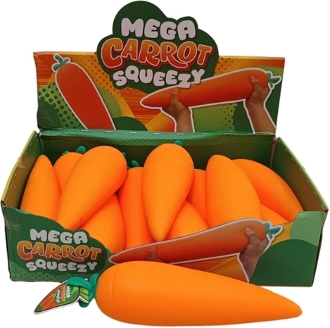 Mega squeeze tampri antistresinė morka XL jumbo