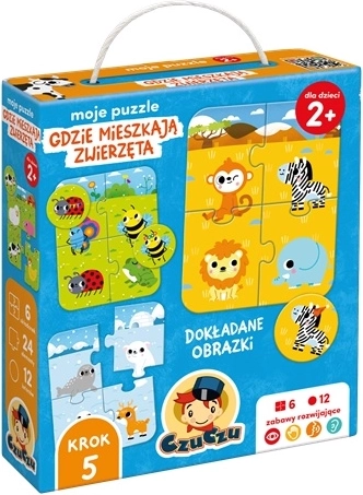 CzuCzu My Puzzles: Where Animals Live