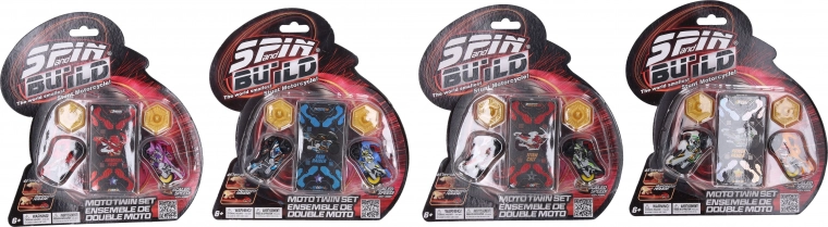 Spin and Build – du motociklai paleidimo trasoms