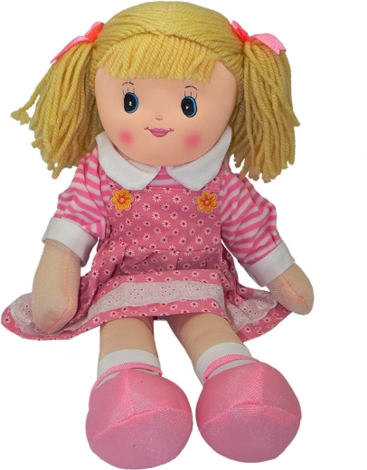 Skudurinė lėlė su kasytemis 60 cm