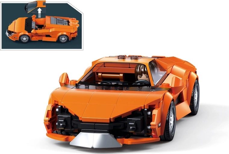 Opening cabin for the driver figure