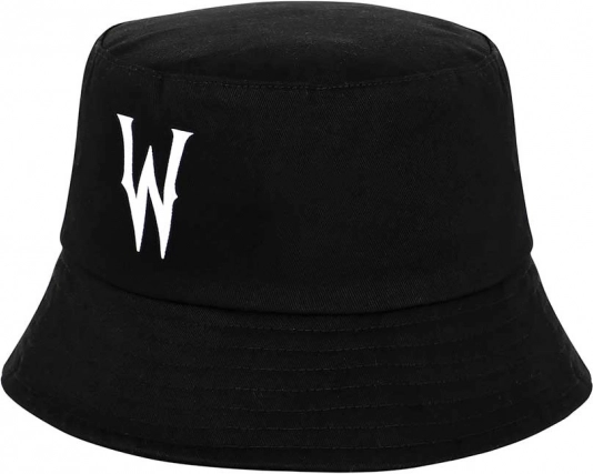 Vaikiška bucket tipo skrybėlė WEDNESDAY, juoda