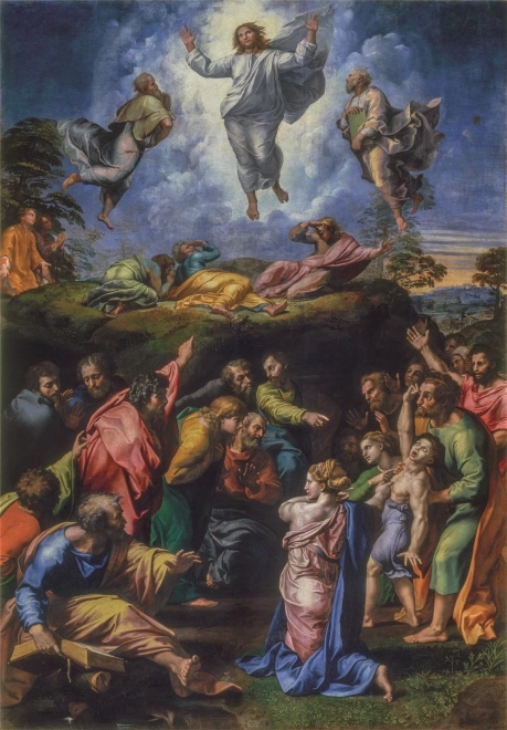 1500 detalių dėlionė CLEMENTONI Museum – Rafaelis: Kristaus atsimainymas