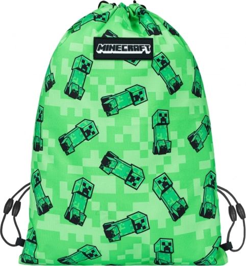 Minecraft maišelis su Creeper motyvu