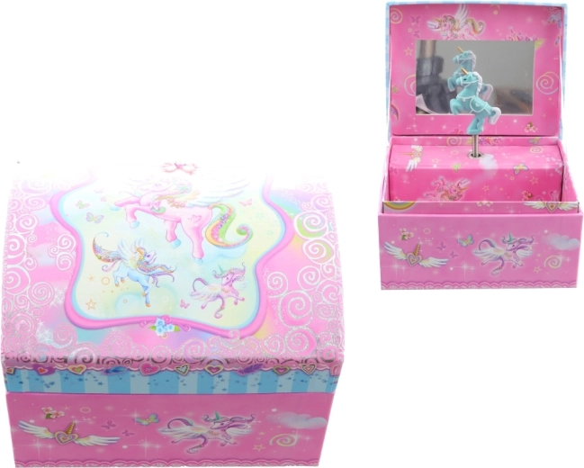 Spinning ballerina and wind-up melody