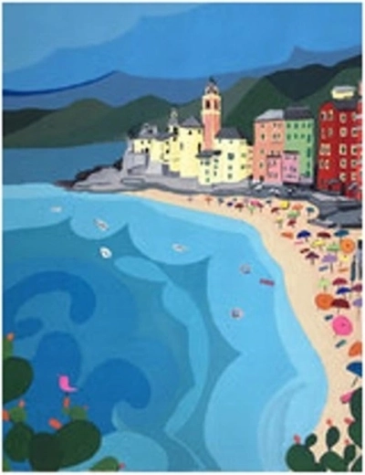 Norimpex Paint by Numbers City Beach 40 × 50 cm