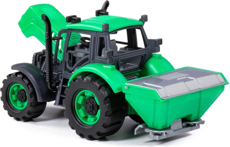 Spreader for a real farm play experience
