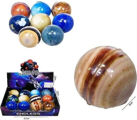 Super bouncy Planet Ball 6 cm
