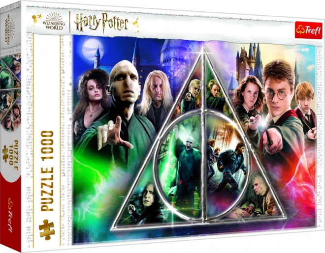 Dėlionė 1000 detalių HARRY POTTER: Mirties relikvijos TREFL
