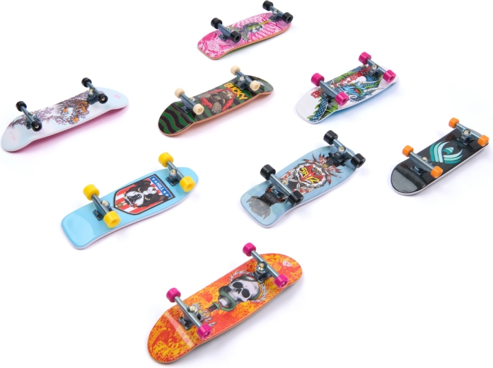 8 unikalūs fingerboardai su kultiniais dizainais