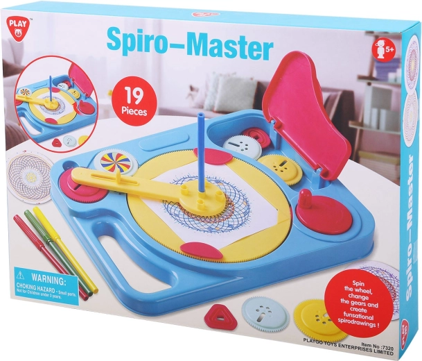 Spiro Master nuo Playgo – kūrybinis spiralinis piešimo rinkinys